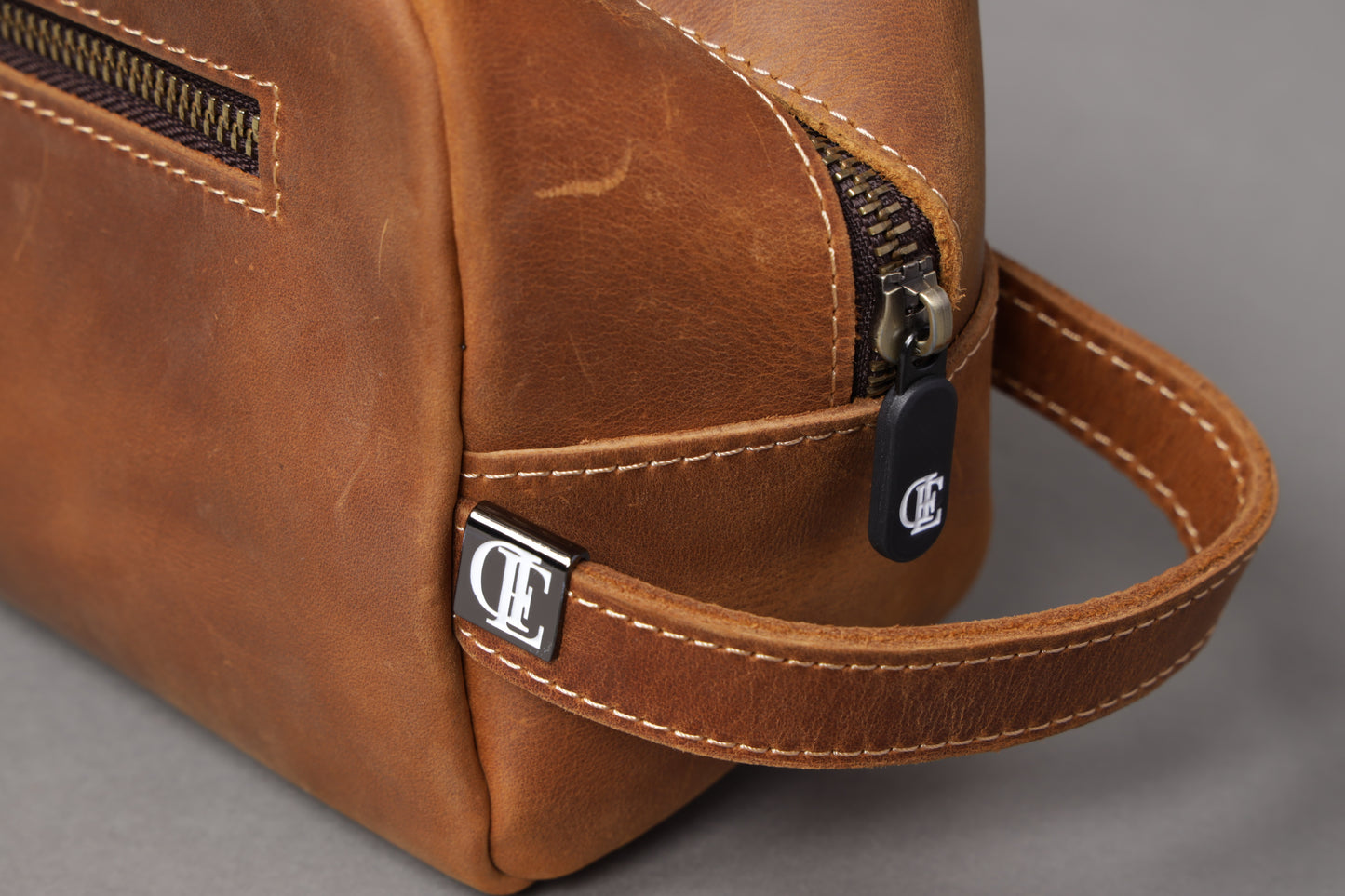 【doubel E golf】Cow leatherクラッチバッグ