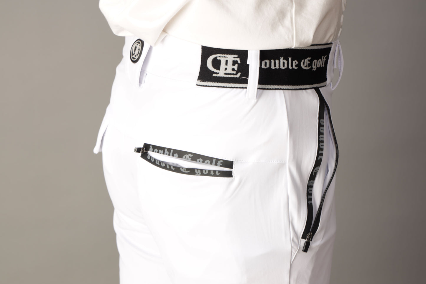 【double E golf】ストレッチストレート アンクルパンツ