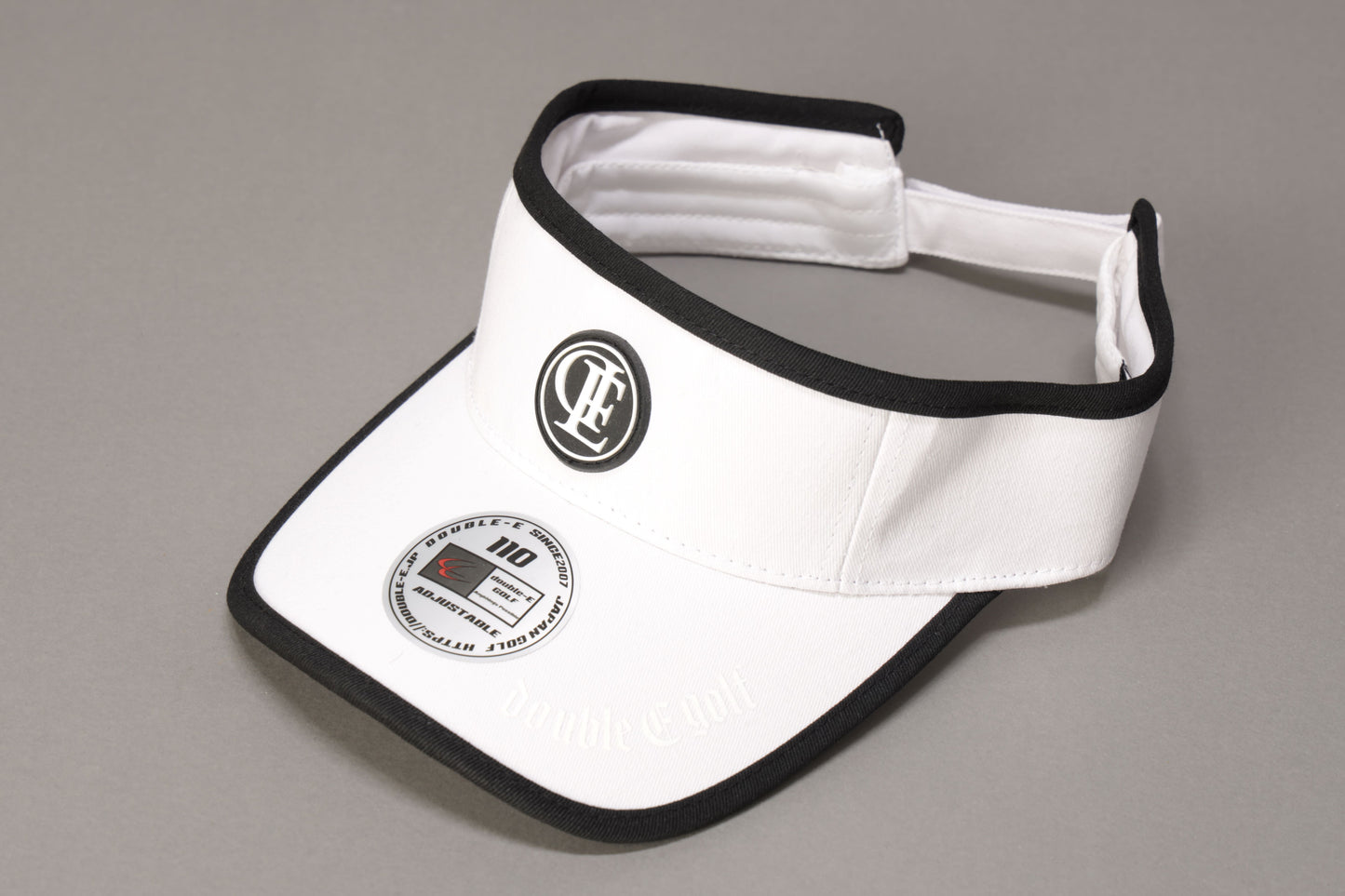 【double E golf】サンバイザー【調節可能/ユニセックス】