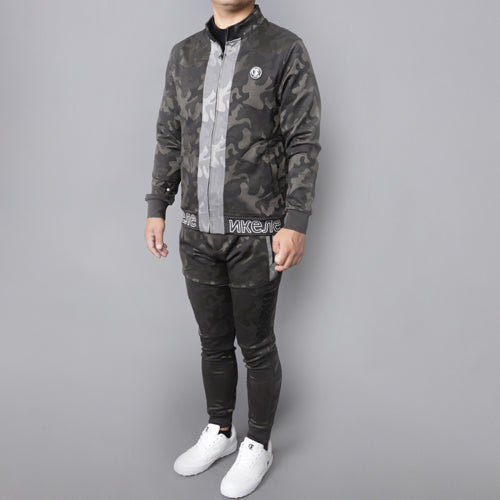 【double E golf】迷彩 カモフラージュ柄パンツ【ヒップロゴ・軽量素材】