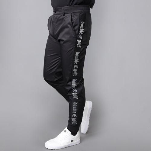 【double E golf】両サイドロゴ パンツ 【セットアップ・3色】