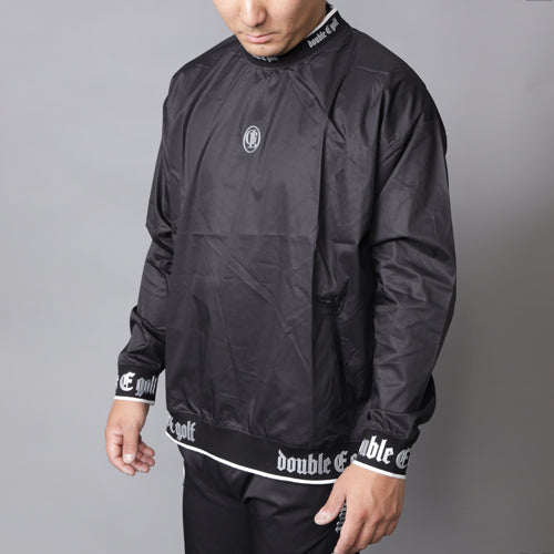 【double E golf】トップス ドーベルマンバッグロゴ【ポケット付き・ユニセックス】