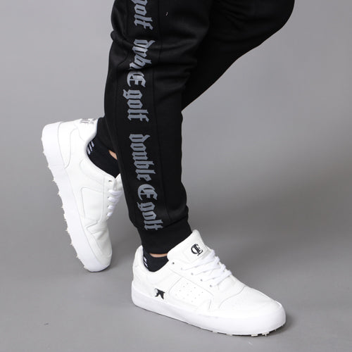 【double E golf】ジャージ パンツ【サイドラインロゴ・セットアップ有】