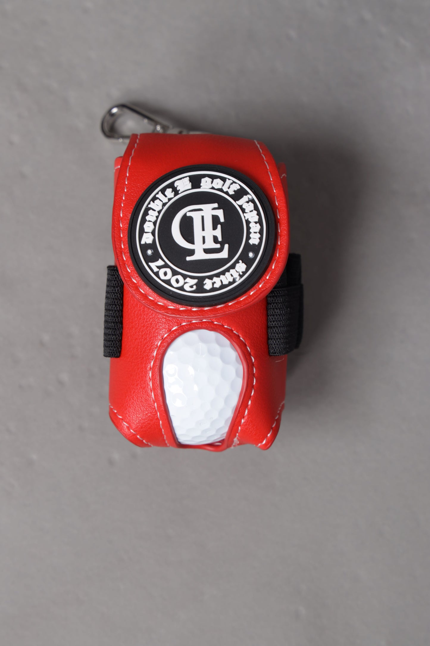 【double E golf】ゴルフボールケース【縦型】