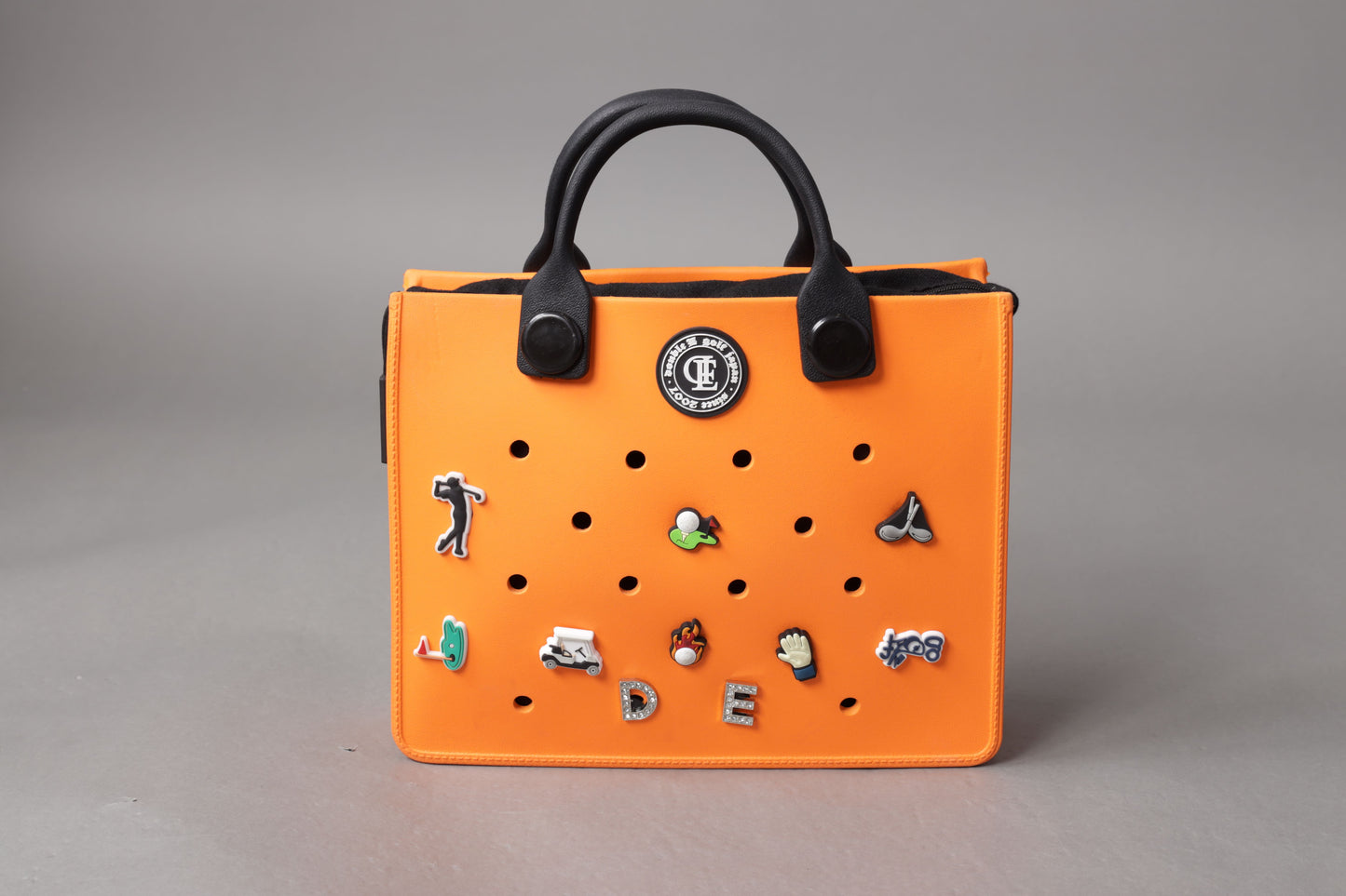 【doubel E golf】シリコントートバッグ【カスタマイズ可・3色】