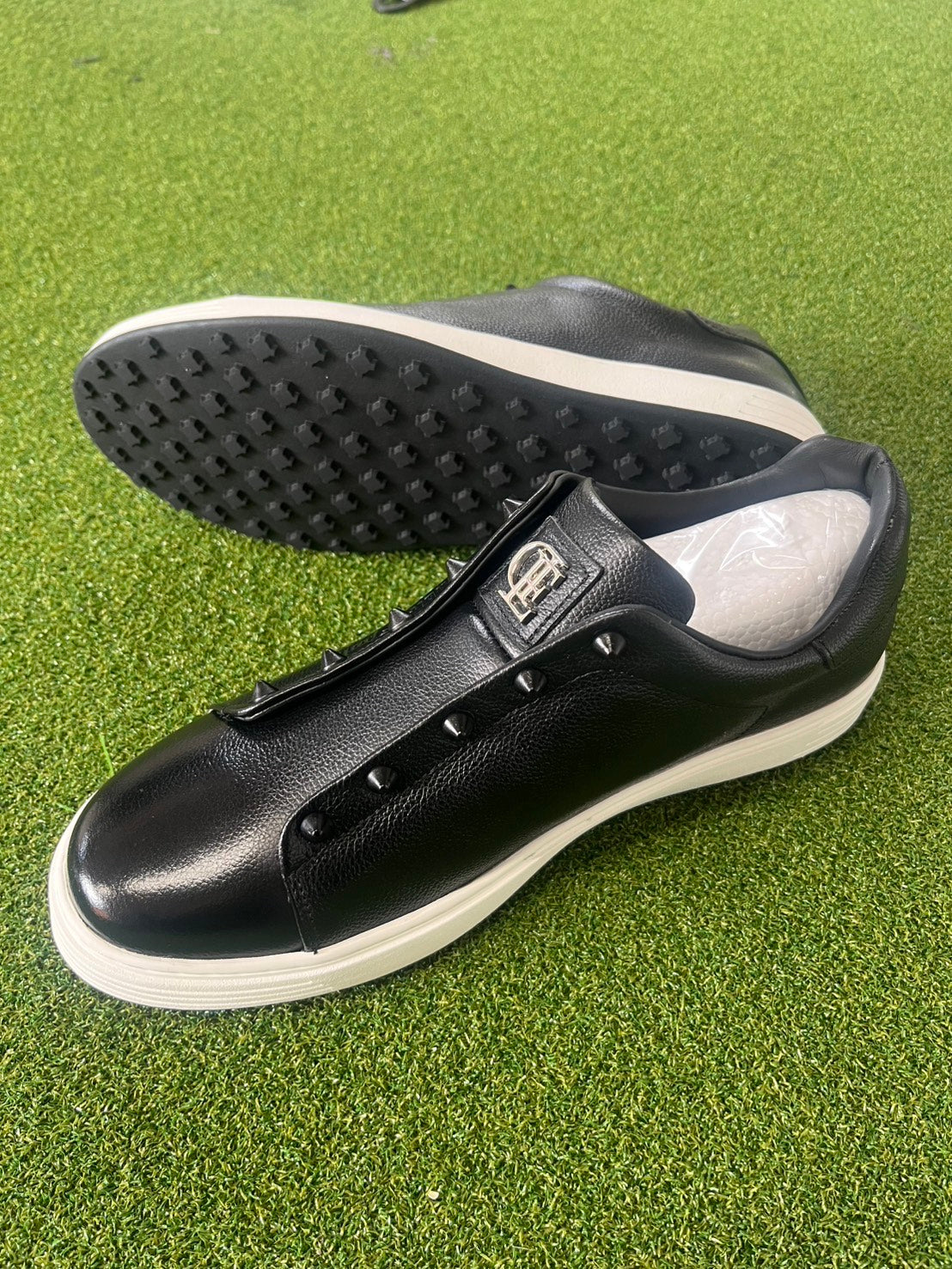 【double E golf】ゴルフシューズ【紐なし】