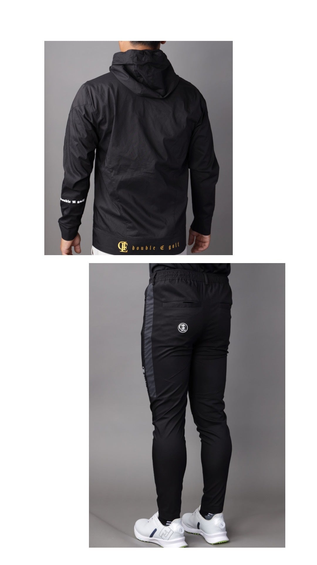 【doubel E golf】スポーツZIPHOODY&PANT上下セットアップ