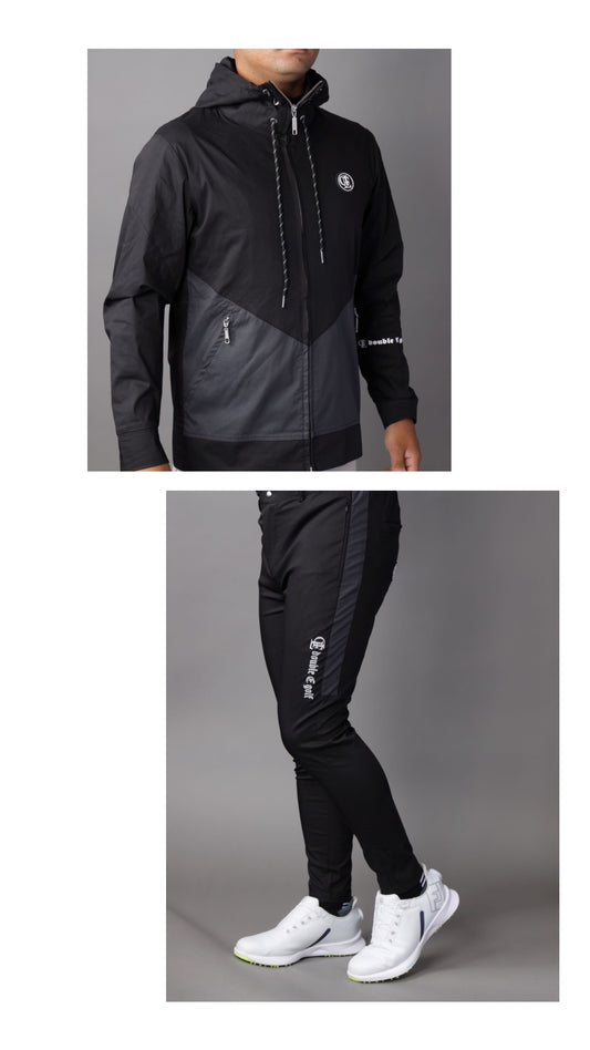 【doubel E golf】スポーツZIPHOODY＆PANT上下セットアップ