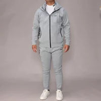 【double E golf】スポンジボンディング パーカー メンズ ZIP ストレッチ 厚みのある柔らか素材 セットアップ対応 ブラック グレー ゴルフウェア 練習着 普段使い